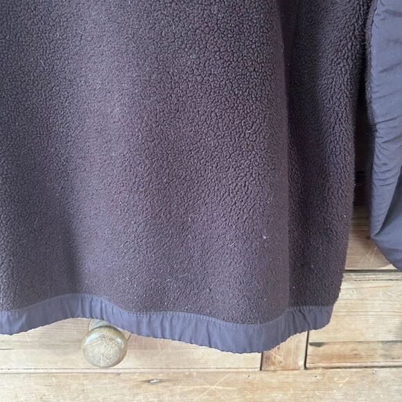 Girl's North Face Large Brown White‎ Fleece Jacket - Picture 8 of 9